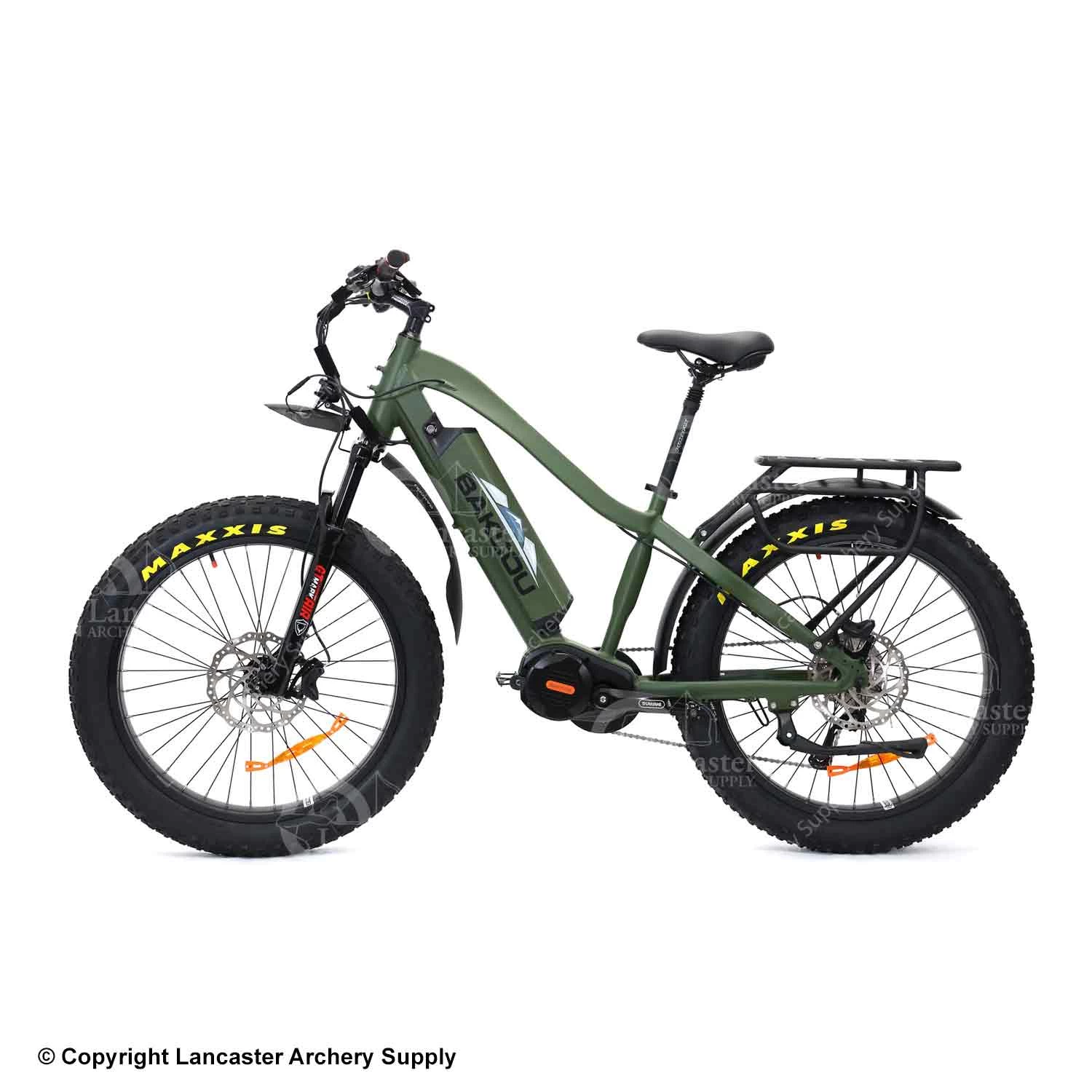 Bakcou Mule Electric Bike 26" 17.5ah (Army Green) 3 Bakcou Mule Electric Bike 26" 17.5ah (Army Green)