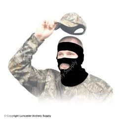 Primos Stretch Fit 3/4 Face Mask (Black)