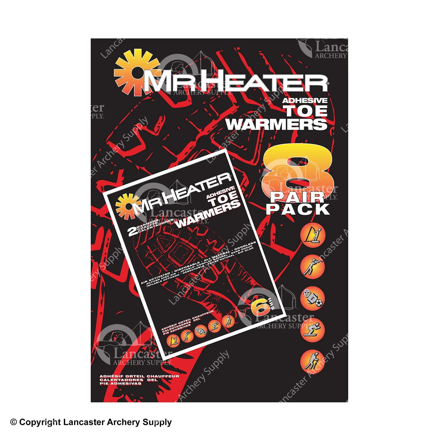 Mr. Heater Toe Warmers (8 Pk.) 4 Mr. Heater Toe Warmers (8 Pk.) - Image 2